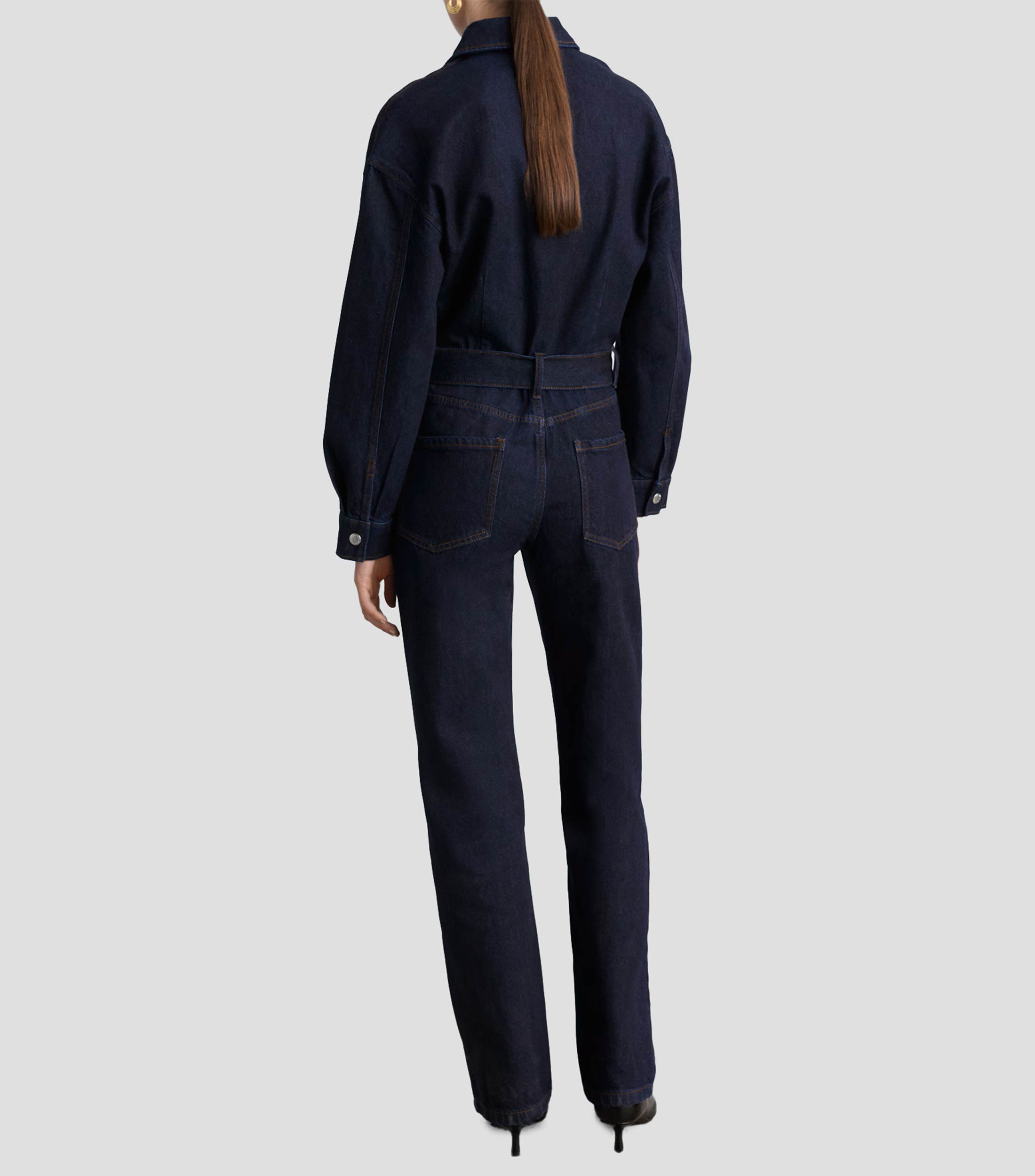 Jumpsuit de Corte Recto Mujer